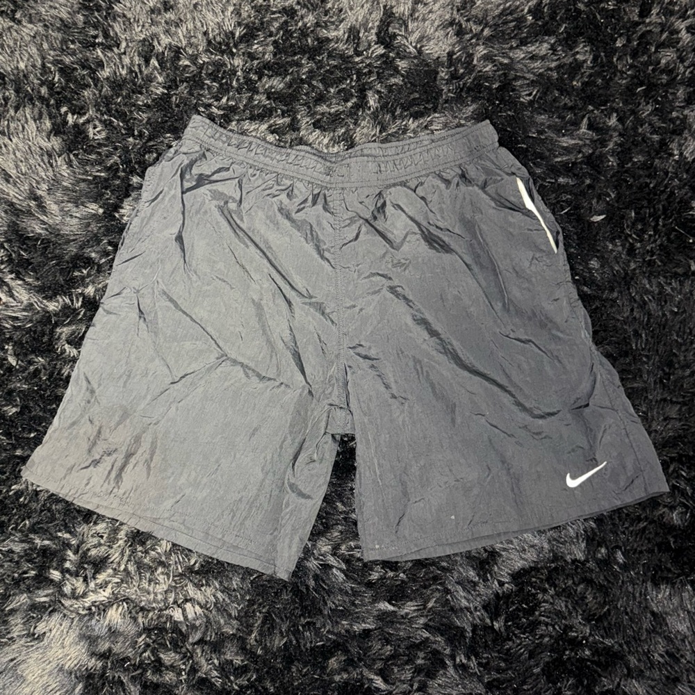 Nike Dri-Fit Black Vintage Shorts 2000s - Size L Men